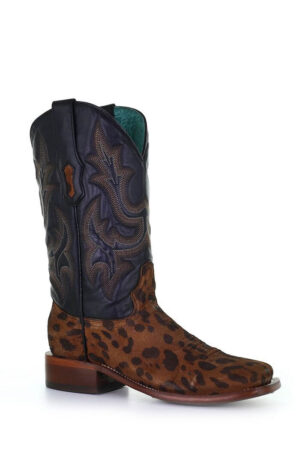 Corral Leopard Print Cowgirl Boot