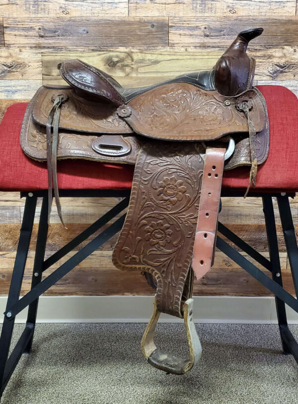 Used Big Horn Western Saddle Right Side