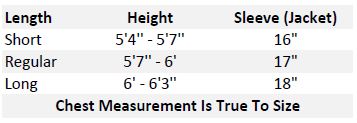 Circle S Size Chart