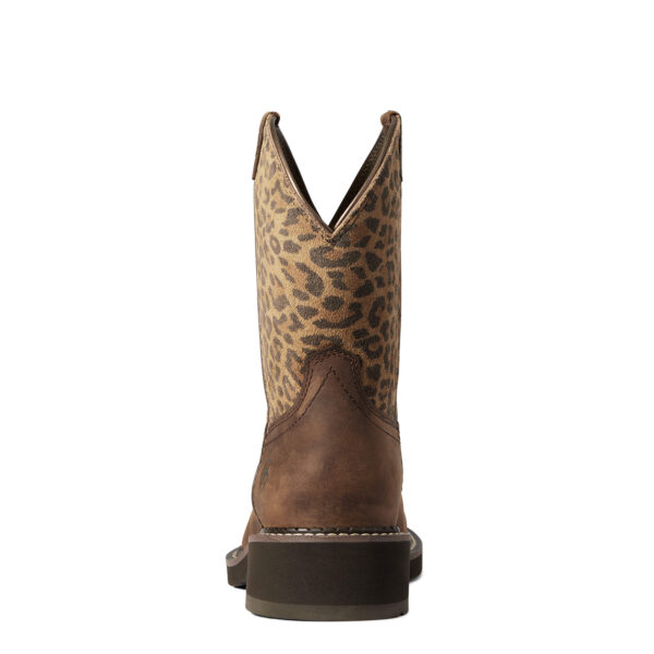 Ariat Fay Fatbaby Leopard Boots Heel