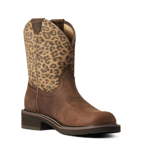 Ariat Fay Fatbaby Leopard Boots Medial