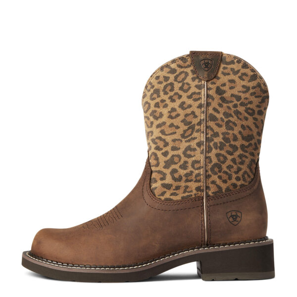 Ariat Fay Fatbaby Leopard Boots Side