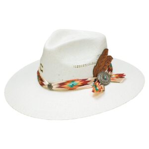 Charlie1Horse Navajo Straw Hat