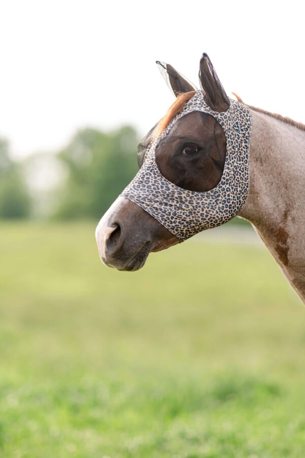 Comfort Fit Fly Mask Cheetah