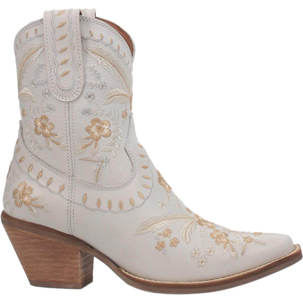 Dingo Primrose White Boot Side