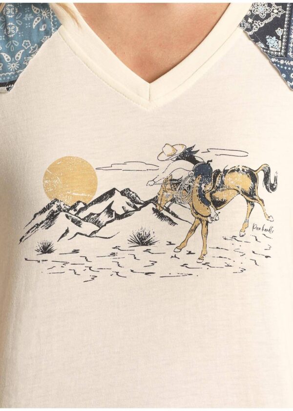 PanHandle Bandana Sleeve T-Shirt Screen Print