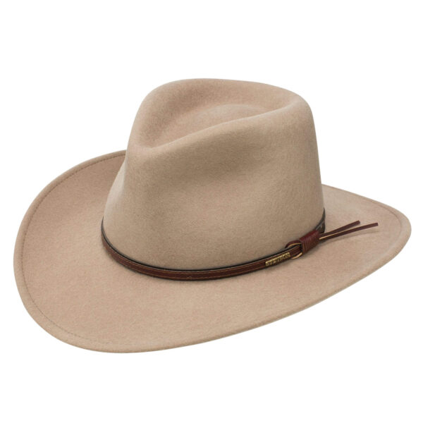 Stetson Bozeman Crushable Felt Hat Mushroom