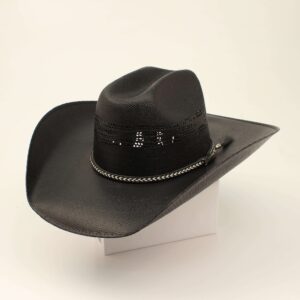 Twister Black Bangora Straw Hat