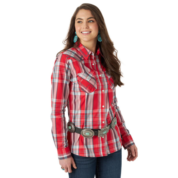 Wrangler Retro Red Plaid Shirt