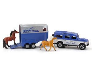 Breyer Land Rover and Tag-a-Long Trailer