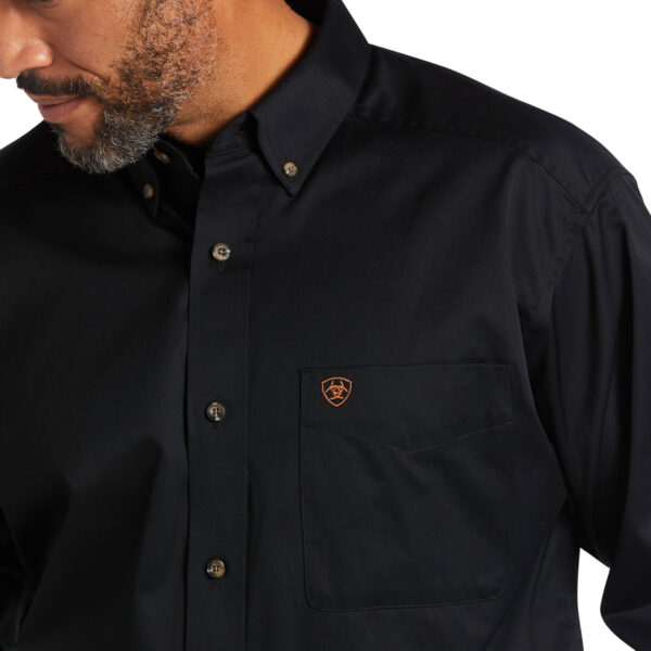 Ariat Black Shirt Detail