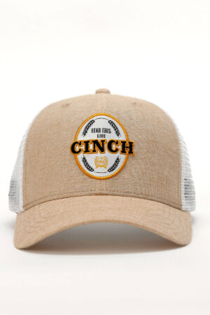 Cinch Tan Cap with Patch