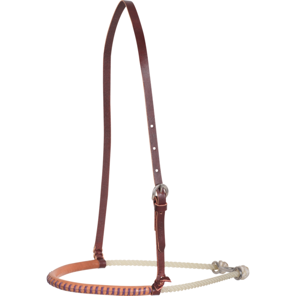 Martin Single Rope Noseband with Lace Purple