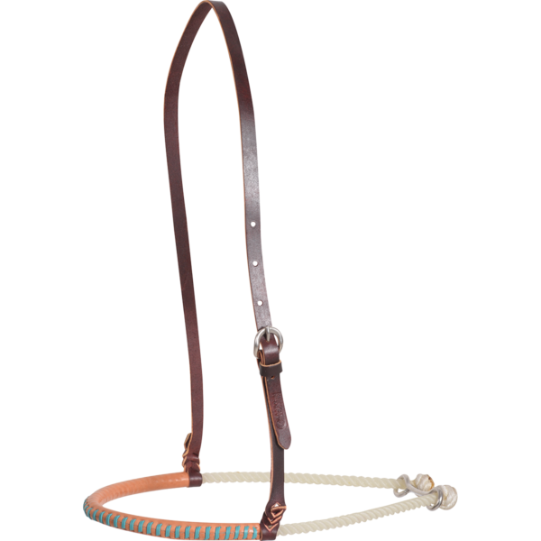 Martin Single Rope Noseband with Lace turquoise