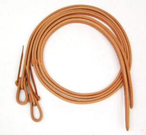 Schutz Brothers Harness Leather Split Rein w/ Waterloop
