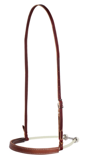 Schutz Brothers Leather Covered Rope Noseband
