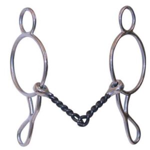 5" Twisted Wire Stainless Steel Wonder Gag Bit