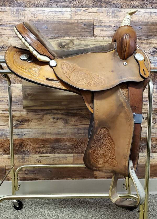 Used Circle M Barrel Saddle Alternate View