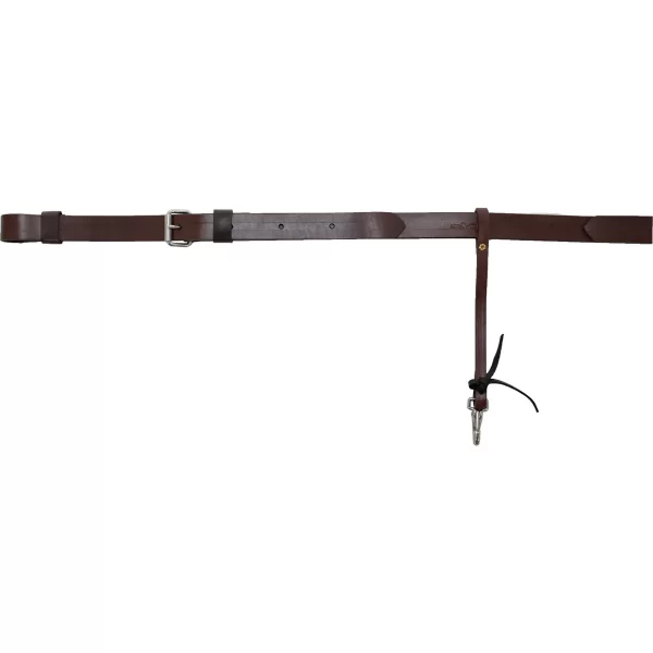 Circle Y Smooth Flank Cinch Walnut