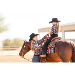Hobby Horse Girls Papillion Show Blouse