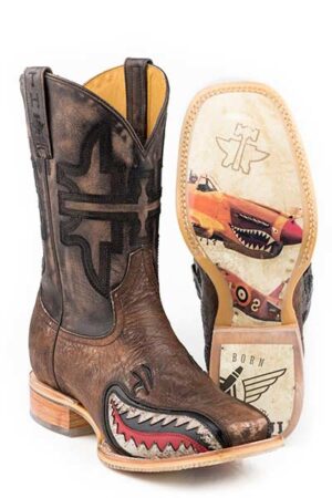 Tin Haul Warhawk/Dog Fight Western Boot