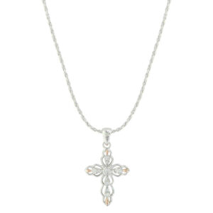 Montana Silversmiths Against the Light Cross Necklace