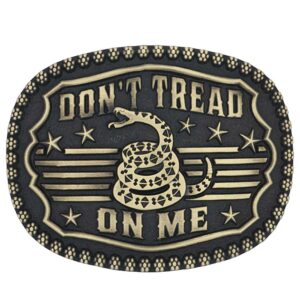 Montana Silversmiths Don't Tread of Me Buckle