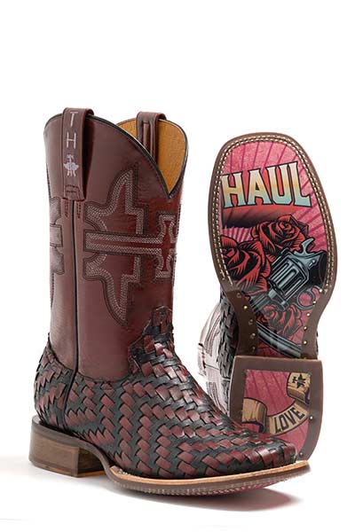 Tin haul men's freedom western boots cheap