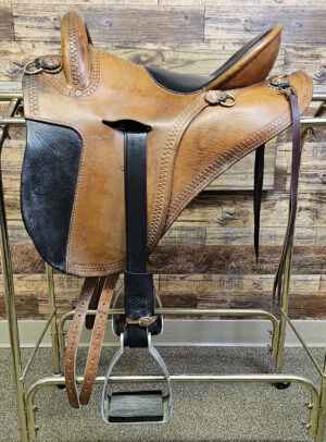 Used International Specialized Saddle w/ Extra Pads - 15" Seat