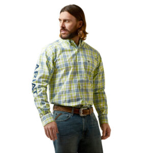 Ariat Dayton Green Plaid Team Shirt