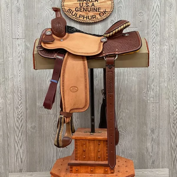Billy Cook All Around Hot Oil Saddle