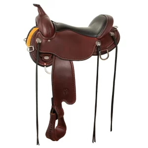 Circle Y Salt River Flex2 Trail Saddle - 17" - Wide
