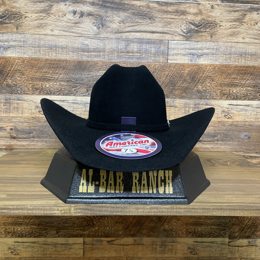 American Hat Shapes Chart American Hat Co Felt 10X Black 1/4 Brim