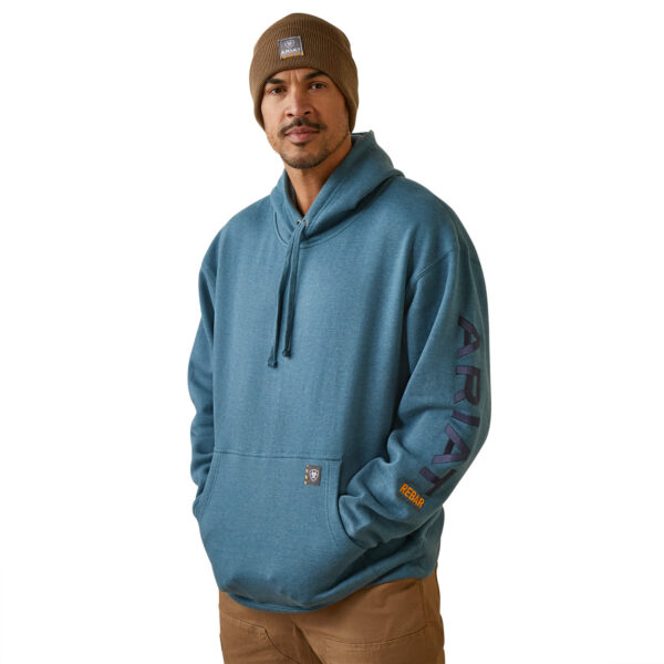 Ariat Rebar Graphic Hoodie Indigo