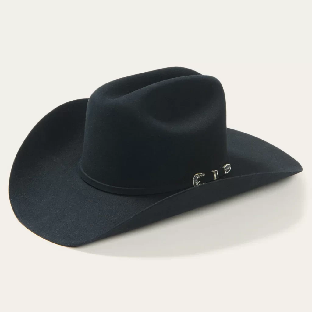 Stetson Skyline Fur Felt Hat Black 6X