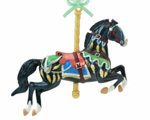 Breyer 2023 Holiday Charger Carousel Ornament