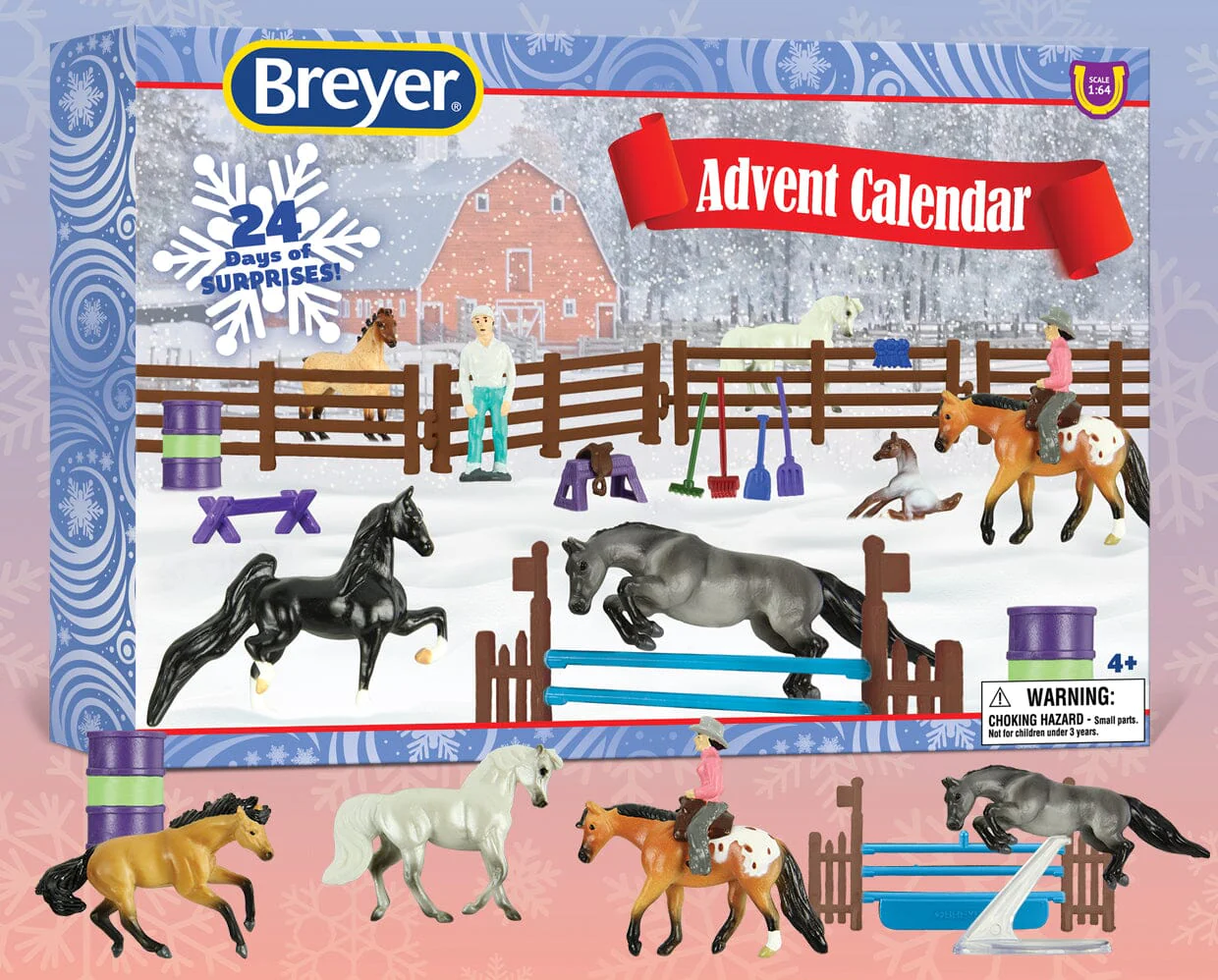 Breyer Advent Calendar Horse Play Set Al Bar Ranch