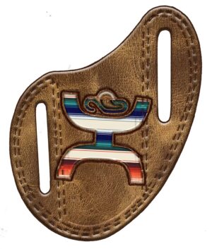"Hooey Original" Pancake Sheath - Tan/Serape