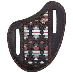 "Sunizona Knockout" Hooey Pancake Sheath - Black/Serape