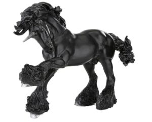 Breyer Obsidian Unicorn Stallion
