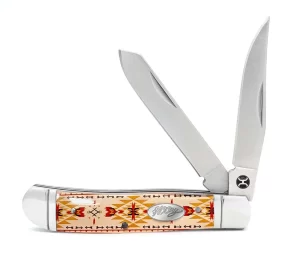 Comanche Blanket Hooey Trapper Knife - Large