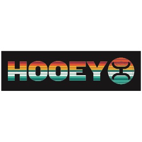 Hooey Lock-Up Bumper Sticker - Black/Serape