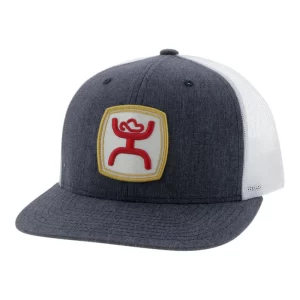 Hooey Zenith Hat - Grey/White