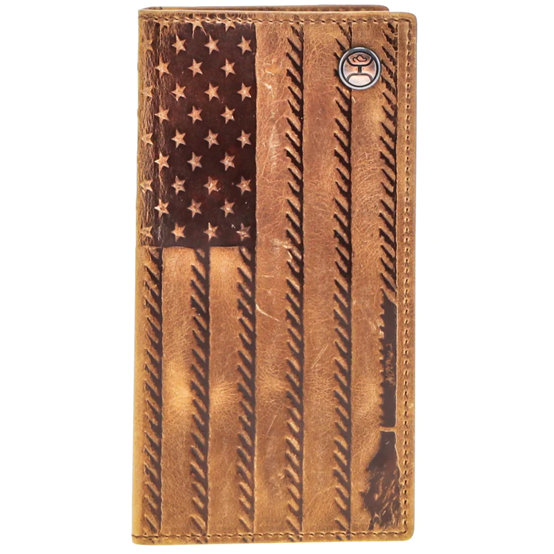 Hooey Liberty Roper Rodeo Wallet front view