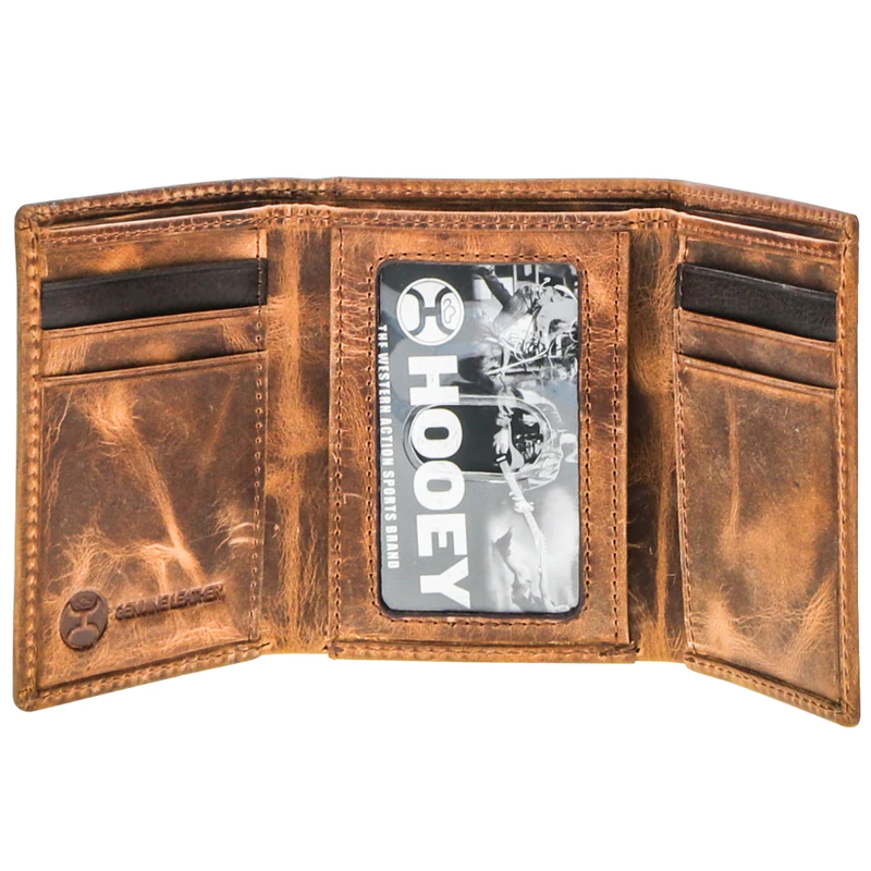 Hooey Liberty Roper Trifold Wallet interior wallet view