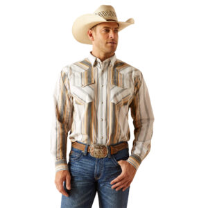 Ariat Evan Pro Series Long-Sleeve Snap Shirt Front View