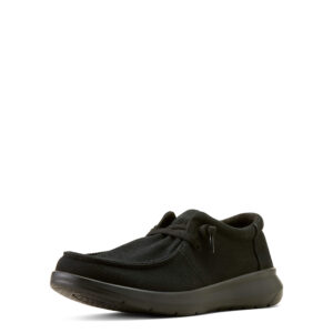 Ariat Solid Black Hilo 3/4 Front View