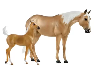 Breyer Ebony Shines and Charlize models