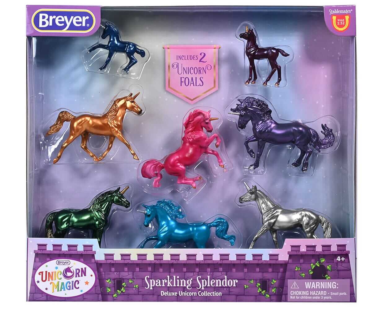 Breyer Sparkling Splendor Deluxe Unicorn Collection Packaging