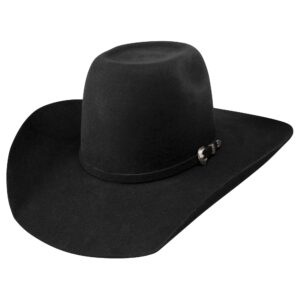 Resistol Pay Window 3X Wool Hat in black
